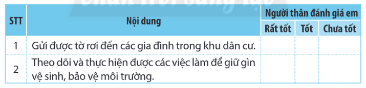 Vở bài tập Hoạt động trải nghiệm lớp 3 trang 52, 53 Tuần 31 | Chân trời sáng tạo