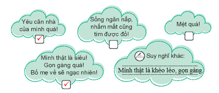 Vở bài tập Hoạt động trải nghiệm lớp 3 Tuần 13 trang 30, 31, 32: Tự sắp xếp đồ dùng ngăn nắp, đôi tay khéo léo  | Kết nối tri thức