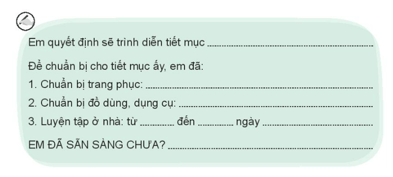 Vở bài tập Hoạt động trải nghiệm lớp 3 Tuần 2 trang 6, 7, 8: Sở thích của em, Tài năng học trò | Kết nối tri thức