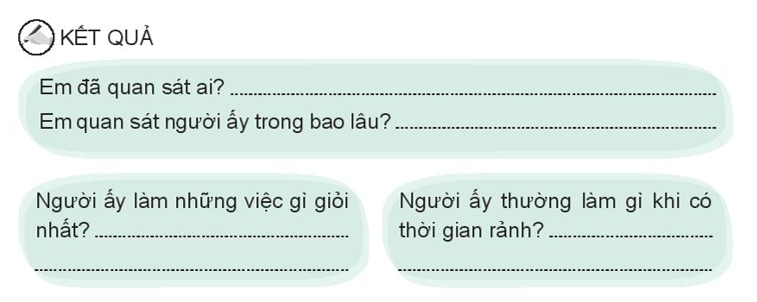 Vở bài tập Hoạt động trải nghiệm lớp 3 Tuần 3 trang 8, 9, 10: Ngôi sao của tôi, ngôi sao của bạn, sản phẩm theo sở thích | Kết nối tri thức