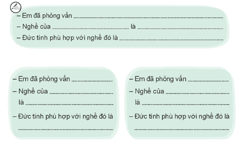 Vở bài tập Hoạt động trải nghiệm lớp 3 Tuần 32 trang 66, 67: Nghề em yêu thích, Đức tính nghề nghiệp | Kết nối tri thức