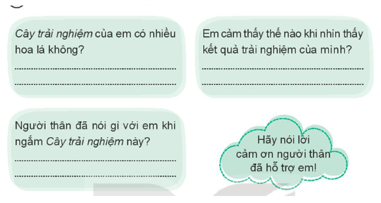 Vở bài tập Hoạt động trải nghiệm lớp 3 Tuần 35 trang 73, 74, 75, 76: Hồ sơ trải nghiệm, Buổi liên hoan cuối năm | Kết nối tri thức