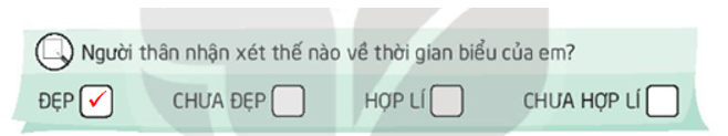 Vở bài tập Hoạt động trải nghiệm lớp 3 Tuần 5 trang 14, 15: Thời gian biểu của em, Quý trọng thời gian  | Kết nối tri thức (ảnh 2)