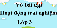 Vở bài tập Hoạt động trải nghiệm lớp 3 | Giải vở bài tập Hoạt động trải nghiệm lớp 3 Kết nối tri thức, Chân trời sáng tạo, Cánh diều | Bài tập Hoạt động trải nghiệm lớp 3