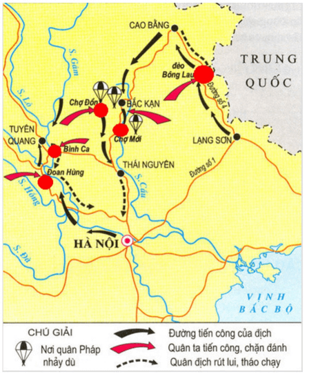 Vở bài tập Lịch Sử lớp 5 Bài 14: Thu – Đông 1947, Việt Bắc mồ chôn giặc Pháp | Giải VBT Lịch Sử 5