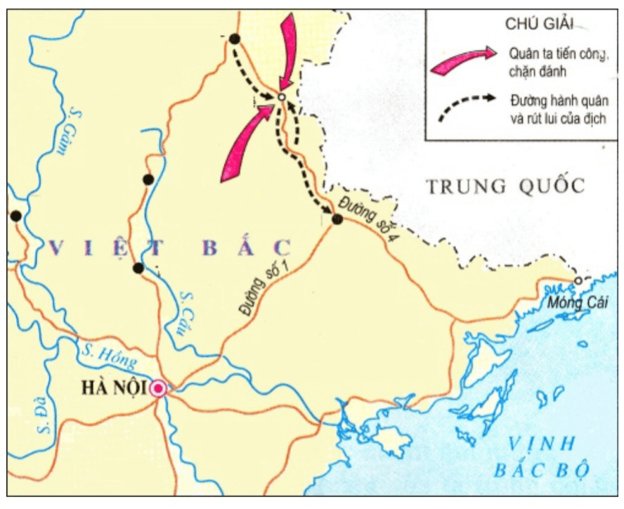 Vở bài tập Lịch Sử lớp 5 Bài 15: Chiến thằng Biên giới thu – đông 1950 | Giải VBT Lịch Sử 5