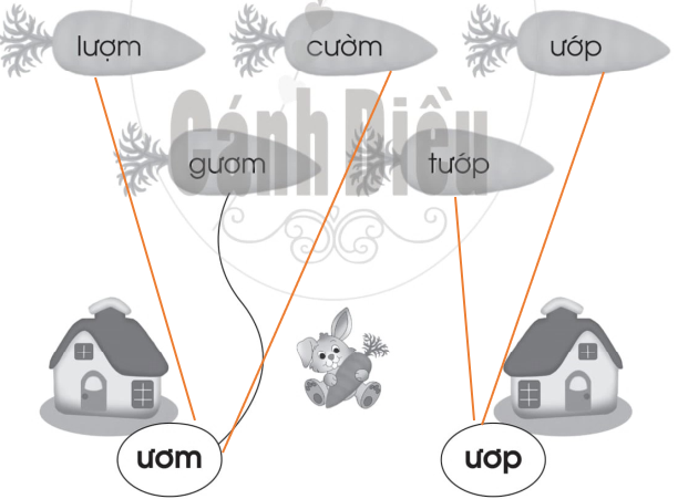 Vở bài tập Tiếng Việt lớp 1 trang 42, 43 Bài 54: ươm, ướp | Cánh diều