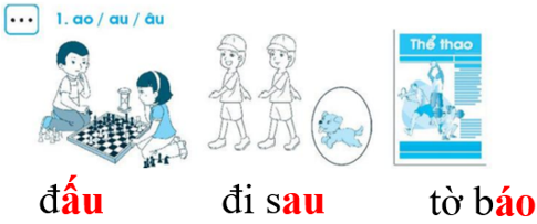 Vở bài tập Tiếng Việt lớp 1 trang 22, 23, 24, 25 Chủ đề 7: Thể thao - Chân trời sáng tạo