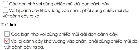 Vở bài tập Tiếng Việt lớp 2 Tập 2 trang 30, 31, 32, 33, 34, 35 Bài 26: Muôn loài sống chung