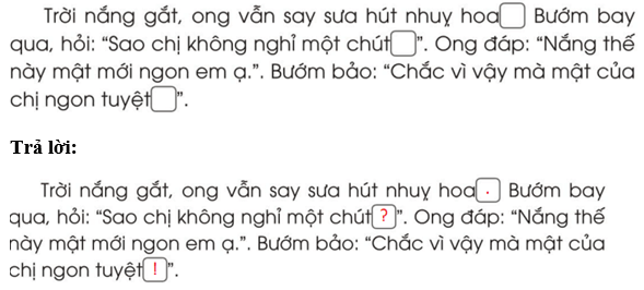 Vở bài tập Tiếng Việt lớp 2 Tập 2 trang 30, 31, 32, 33, 34, 35 Bài 26: Muôn loài sống chung