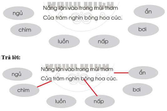 Vở bài tập Tiếng Việt lớp 2 Tập 2 trang 66, 67, 68, 69, 70 Bài 35: Ôn tập cuối năm