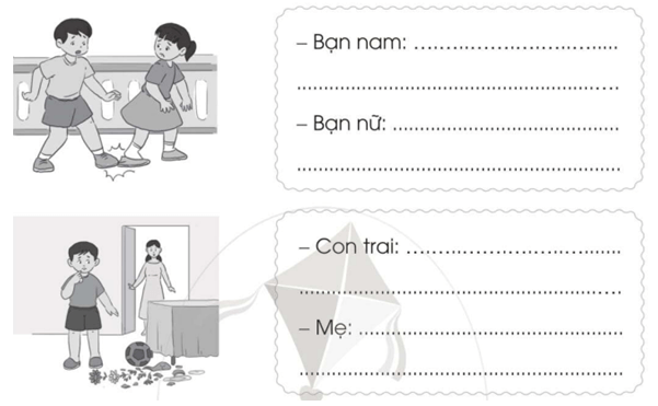 Vở bài tập Tiếng Việt lớp 2 Tập 1 trang 23, 24, 25, 26, 27, 28 Bài 6: Em yêu trường em