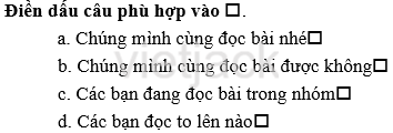 Tập 2 trang 6 Bài 1: Khu vườn tuổi thơ