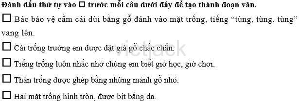 Tập 1 trang 63 Bài 2: Danh sách tổ em