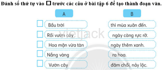 Tập 2 trang 25 Bài 4: Mùa đông ở vùng cao