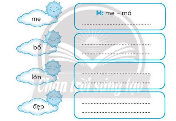 Vở bài tập Tiếng Việt lớp 3 Bài 3: Bàn tay cô giáo trang 66, 67, 68, 69, 70 Tập 1 | Chân trời sáng tạo