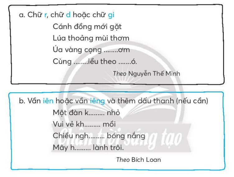Vở bài tập Tiếng Việt lớp 3 Bài 3: Chuyện xây nhà (trang 57, 58, 59, 60, 61 Tập 1) | Chân trời sáng tạo