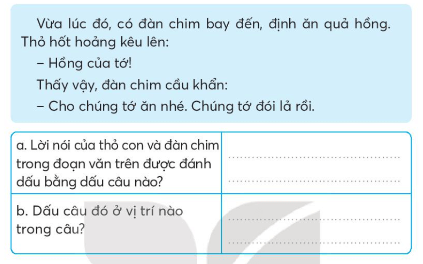 Vở bài tập Tiếng Việt lớp 3 Bài 10: Quả hồng của thỏ con trang 22, 23 Tập 2 | Kết nối tri thức