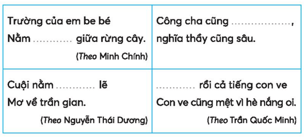 Vở bài tập Tiếng Việt lớp 3 Bài 27: Những chiếc áo ấm trang 60, 61 Tập 1 | Kết nối tri thức