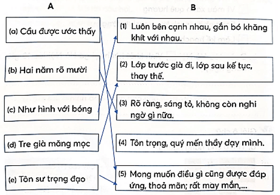 Vở bài tập Tiếng Việt lớp 4 trang 111, 112, 113, 114 (Ôn tập cuối học kì 1 Tiết 3, 4) | Kết nối tri thức