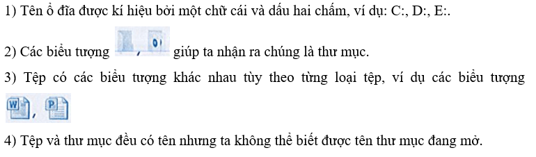 Vở bài tập Tin học lớp 3 trang 38, 39, 40, 41 Bài 1: Sắp xếp phân loại các tệp dữ liệu trong máy tính | Cánh diều