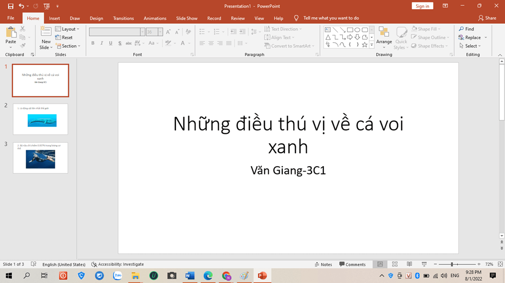 Vở bài tập Tin học lớp 3 trang 53, 54, 55 Bài 3: Bài trình chiếu của em | Cánh diều