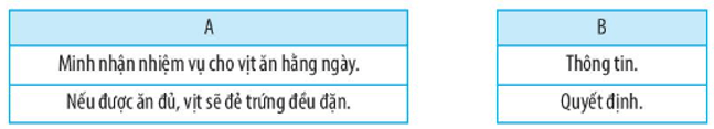 Vở bài tập Tin học lớp 3 trang 5, 6, 7, 8 Bài 1: Thông tin và quyết định | Kết nối tri thức (ảnh 3)