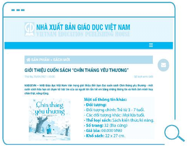 Vở bài tập Tin học lớp 3 trang 24, 25, 26, 27 Bài 6: Khám phá thông tin trên internet | Kết nối tri thức (ảnh 3)