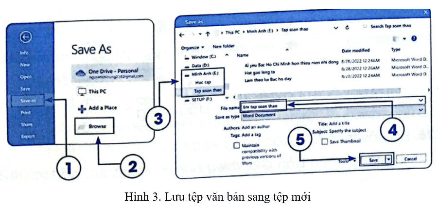 Vở bài tập Tin học lớp 4 Cánh diều Bài 2: Soạn thảo văn bản tiếng việt và lưu tệp với tên mới