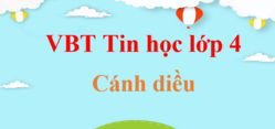 Vở bài tập Tin học lớp 4 Chân trời sáng tạo | Giải VBT Tin học lớp 4 (hay nhất)