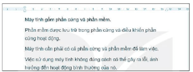 Vở bài tập Tin học lớp 4 Kết nối tri thức Bài 10: Phần mềm soạn thảo văn bản