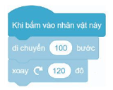 Vở bài tập Tin học lớp 4 Kết nối tri thức Bài 14: Khám phá môi trường lập trình trực quan