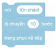 Vở bài tập Tin học lớp 4 Kết nối tri thức Bài 15: Tạo chương trình máy tính để diễn tả ý tưởng