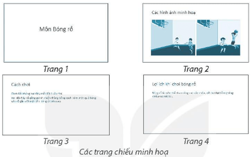 Vở bài tập Tin học lớp 4 Kết nối tri thức Bài 7: Tạo bài trình chiếu