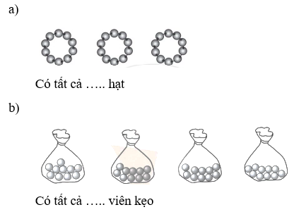 Vở bài tập Toán lớp 1 trang 10 Bài 42: Các số 10, 20, 30, 40, 50, 60, 70, 80, 90 | Cánh diều