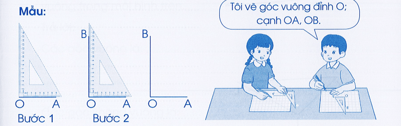 Vở bài tập Toán lớp 3 Cánh diều trang 94, 95 Bài 48: Góc vuông, góc không vuông