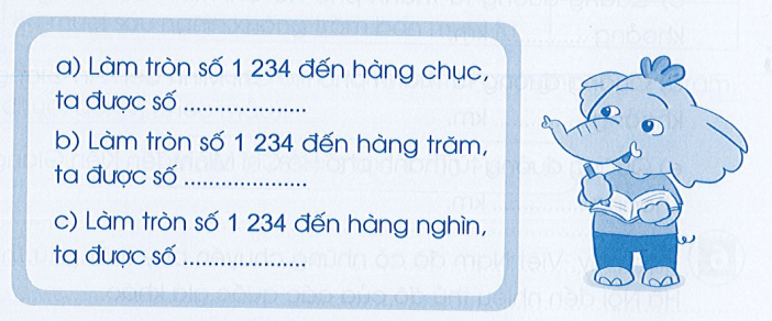 Vở bài tập Toán lớp 3 Cánh diều Tập 2 trang 28, 29, 30 Bài 70: Làm tròn số đến hàng nghìn, hàng chục nghìn