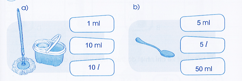 Vở bài tập Toán lớp 3 Cánh diều trang 90, 91 Bài 46: Mi-li-lít