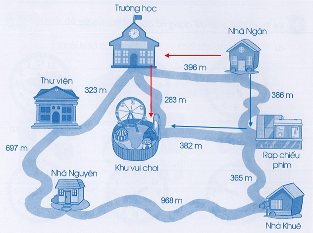 Vở bài tập Toán lớp 3 Cánh diều trang 8, 9, 10 Bài 3: Ôn tập về hình học và đo lường