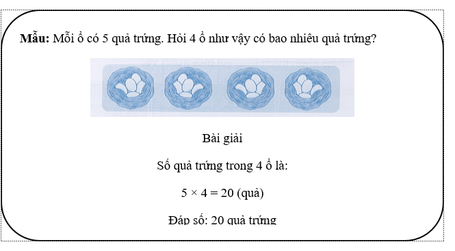 Vở bài tập Toán lớp 3 Cánh diều trang 13, 14 Bài 5: Ôn tập về phép nhân, bảng nhân 2, bảng nhân 5 (ảnh 1)