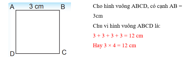 Vở bài tập Toán lớp 3 Tập 2 trang 41, 42 Chu vi hình vuông | Chân trời sáng tạo