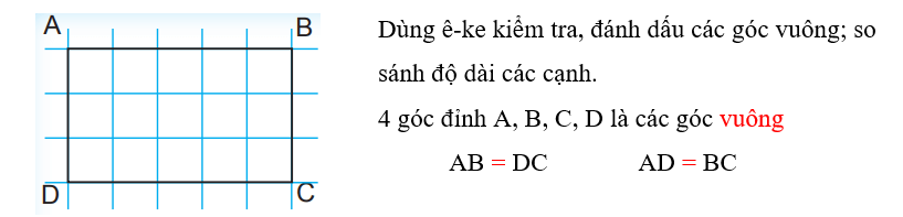 Vở bài tập Toán lớp 3 Tập 2 trang 36 Hình chữ nhật | Chân trời sáng tạo