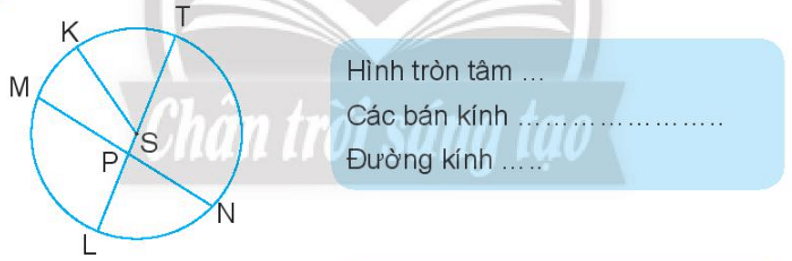 Vở bài tập Toán lớp 3 trang 81, 82 Hình tròn | Chân trời sáng tạo