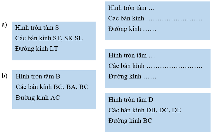 Vở bài tập Toán lớp 3 trang 81, 82 Hình tròn | Chân trời sáng tạo