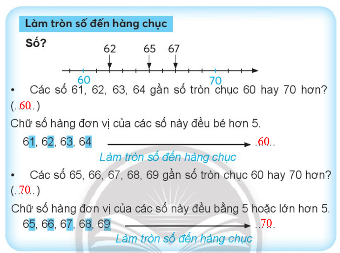 Vở bài tập Toán lớp 3 trang 38 Làm tròn số - Chân trời sáng tạo