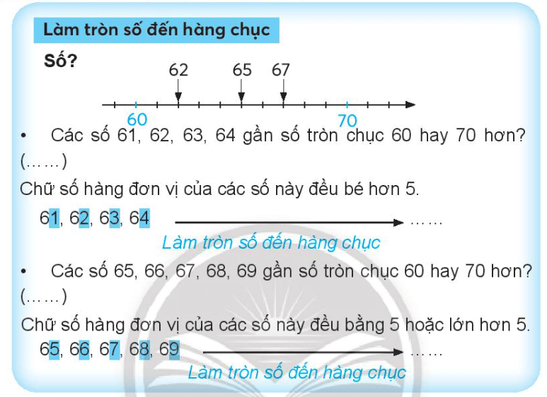 Vở bài tập Toán lớp 3 trang 38 Làm tròn số - Chân trời sáng tạo