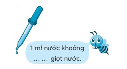 Vở bài tập Toán lớp 3 Tập 2 trang 24, 25 Mi-li-lít | Chân trời sáng tạo