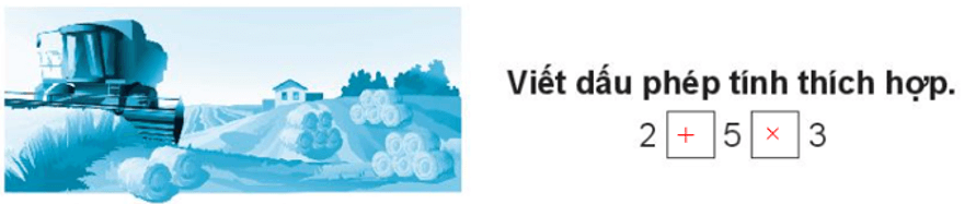 Vở bài tập Toán lớp 3 trang 35 Tính giá trị của biểu thức (tiếp theo) - Chân trời sáng tạo