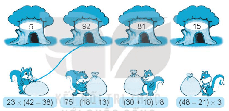 Vở bài tập Toán lớp 3 trang 96 Bài 38 Tiết 3 | Kết nối tri thức