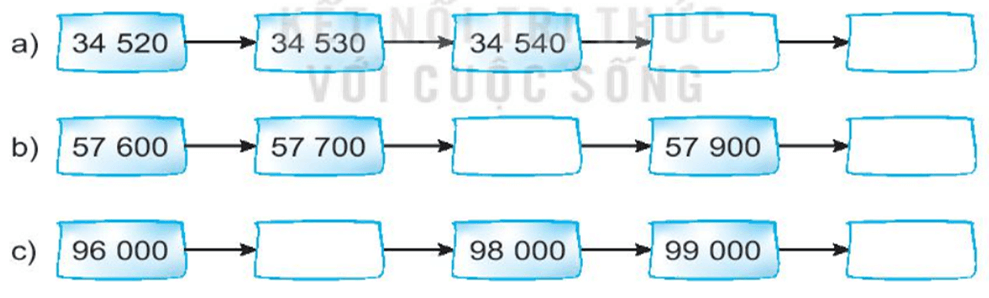 Vở bài tập Toán lớp 3 Tập 2 trang 63, 64 Bài 62 Tiết 1 - Kết nối tri thức